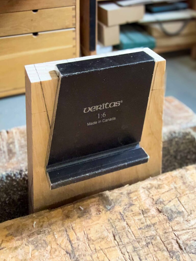 trasowanie jaskółczych ogonów wzornikiem 1 do 6 wyznaczanie kąta wczepów na drewnie Bensari Workshop